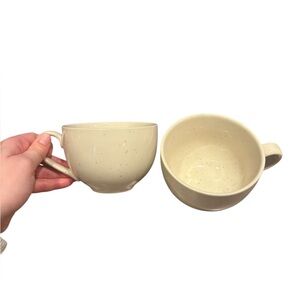 Threshold Stoneware Set of 2 Oversized Coffee Mugs.